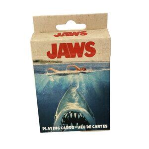 Jaws Playing Cards Great White Shark Iconic 70s Movie Playing Card Game Accesory